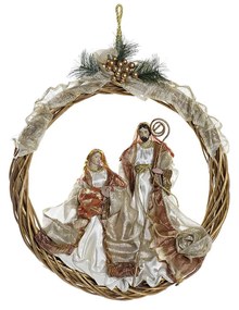 Κρεμαστή διακόσμηση DKD Home Decor πολυεστέρας (30 x 5 x 30 cm)