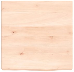 vidaXL Ράφι Τοίχου 40x40x(2-4) εκ. από Ακατέργαστο Μασίφ Ξύλο Δρυός