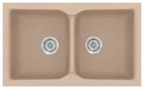 Sanitec Classic 322 Granite Sand Νεροχύτης