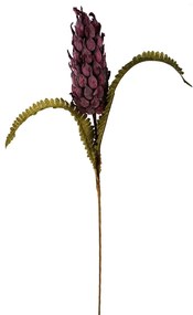 SPRING SPLENDOR ΤΕΧΝΗΤΟ ΛΟΥΛΟΥΔΙ FOAM PVC ΜΩΒ ΠΡΑΣΙΝΟ H75cm - 031836