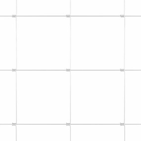 vidaXL Περίφραξη αγρού Ασημί 25 x 1,2 μ Γαλβανισμένος χάλυβας