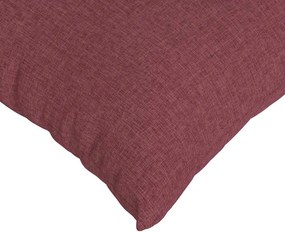 vidaXL Μαξιλάρι Καναπέ 2 pcs Κόκκινο 50 x 30 cm ύφασμα