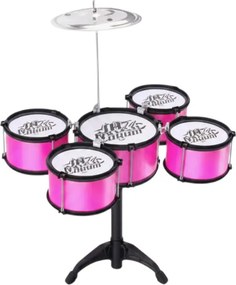 Παιδικό σετ Drums - 6785-3 - 233048 - Pink