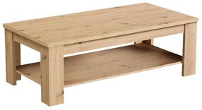 Τραπεζάκι Σαλονιού Oscar KS Artisan Oak 120x60x41 εκ.