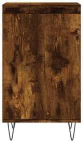 vidaXL Ντουλάπια 2 τεμ. Καπνιστή Δρυς 40x35x70 εκ. από Επεξεργ. Ξύλο
