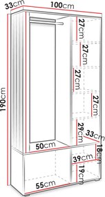 Γκαρνταρόμπα Milo-Cashmere