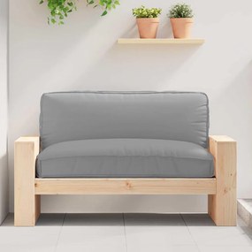 vidaXL Μαξιλάρι Παλέτας για Καθίσμα Γκρι 120x80x12 εκ. Πολυεστέρα
