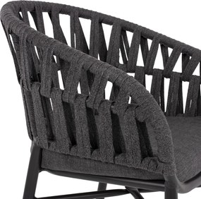 ΠΟΛΥΘΡΟΝΑ ΑΛΟΥΜΙΝΙΟΥ ΑΝΘΡΑΚΙ ΜΕ ΣΧΟΙΝΙ ΑΝΘΡΑΚΙ HM5857.01 57x56x78 εκ.