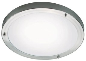 Φωτιστικό Οροφής - Πλαφονιέρα Ancona Maxi 25316132 E27 31,5x8cm Brushed Steel Nordlux