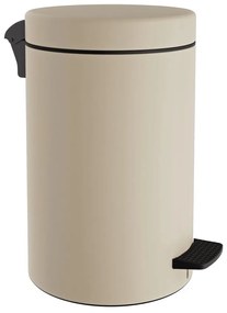 Κάδος Απορριμμάτων 12lt 12-090-703 Ivory Matte Pam&Co Stainless Steel