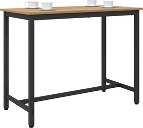 vidaXL τραπέζι Artisan Oak 100 x 50 x 76,5 εκ.