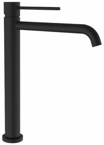 Sanitec Rome 00-99-00593 Αναμεικτική Μπαταρία Νιπτήρα Υψηλή Ματ Μαύρο