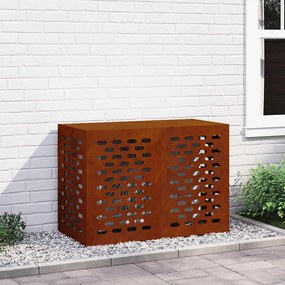vidaXL Κάλυμμα κλιματιστικού Σκ rusty 100 x 50 x 70 cm
