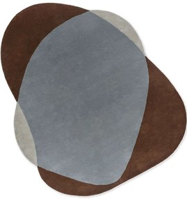 Χαλί Element Chad 087705 Brown-Blue Brink &amp; Campman 140X165cm