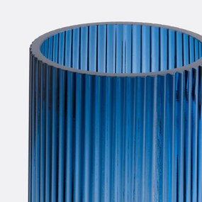 Βάζο από ριγέ γυαλί ύψους 22,5 εκ., Marevia