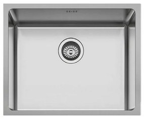 Karag BL 795 Υποκαθήμενος Νεροχύτης Κουζίνας Inox Σατινέ Ανοξείδωτο Ατσάλι 540 x 440 mm