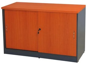 Professional office cabinet  in cherry color 100Χ45Χ69cm