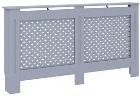 vidaXL Κάλυμμα Καλοριφέρ Ανθρακί 152 x 19 x 81,5 εκ. από MDF