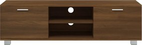 vidaXL Έπιπλο Τηλεόρασης Καφέ Δρυς 140x40,5x35 εκ. Επεξεργ. Ξύλο