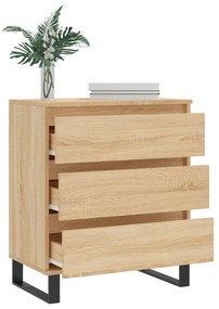 vidaXL Συρταριέρα Sonoma Δρυς 60x35x70 εκ. Επεξεργασμένο Ξύλο