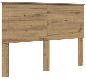 vidaXL Κεφαλάρι Artisan Oak 140 cm Επεξεργασμένο ξύλο