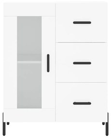 vidaXL Ντουλάπι Λευκό 69,5 x 34 x 90 εκ. από Επεξεργασμένο Ξύλο