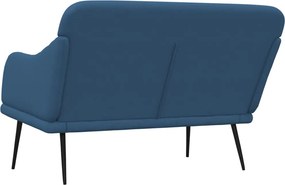 vidaXL Πάγκος Μπλε 110x76x80 εκ. Υφασμάτινος