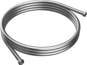 Karag FB04716 Chrome - Σπιράλ Μπάνιου PVC 150 εκ.