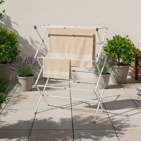 Απλώστρα Ρούχων Max Home Μέταλλο 75 X 104 X 37 CM (x2)