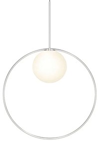 Φωτιστικό Οροφής Bola Halo 22/8 10637 Φ56cm Dim Led 1710lm 20W Chrome Pablo Designs