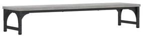 VidaXL Βάση Οθόνης Γκρι Sonoma 85x23x15,5 εκ. από Επεξεργασμένο Ξύλο