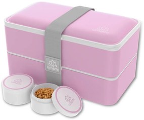 Δοχείο Φαγητού Lunch Box - Original Bento Box Classic Umami - Kawaii Pink - Κατάλληλο για Φούρνο Μικροκυμάτων