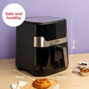 Φριτέζα με Αέρα Solac Μαύρο 1700 W 8 L