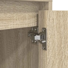 ΚΟΜΟΔΙΝΟ ΜΕ ΦΩΤΑ LED SONOMA OAK 38X34X50 CM 861269