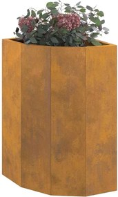 vidaXL Γωνιακό Ροδόδεντρο Σκ rusty 30 x 30 x 50 cm