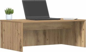 vidaXL Επιτοίχιο γραφείο Επιτοίχιο Artisan Oak 80 x 45 x 30 εκ