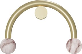 Απλίκα Τοίχου Rigoberta Wall Direct Curved 2xG9 Χρυσό με Αλάβαστρο