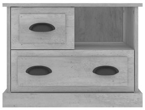 VidaXL Κομοδίνα Γκρι Σκυροδέματος 60x39x45 εκ.