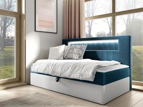 Καναπές κρεβάτι Junior Gold II-Petrol-100 x 200