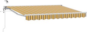 vidaXL Ηλεκτρικό Αναδιπλούμενο Σκίαστρο 3,5 x 2,5 μ