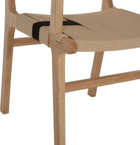 ΠΟΛΥΘΡΟΝΑ BAND RUBBERWOOD ΚΑΙ ΣΧΟΙΝΙ 62,5x60x88Yεκ.HM9324.01