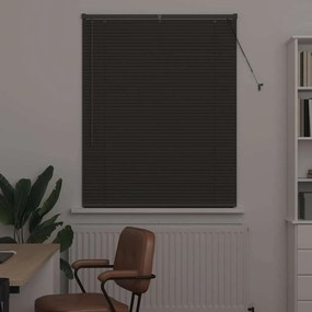 vidaXL Ρολό Παραθύρου με κουρτίνες Άλλο Σκούρο γκρι 105 x 130 cm Αλουμίνιο