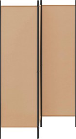 vidaXL Διαχωριστικό Δωματίου Μπεζ 150 x 180 cm Ύφασμα