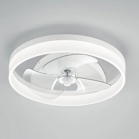 Ανεμιστήρας Οροφής Με Φως LED-Espero-FAN 4800lm CCT 50x11,5cm White Intec Διάμετρος 50cm