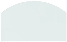 vidaXL Πλάκα Τζακιού 80 x 50 εκ. Γυάλινη