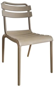 Καρέκλα Κήπου ArteLibre HAWAII Cappuccino PP 59x48.5x82.5cm