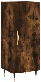 vidaXL Ντουλάπι Καπνιστή Δρυς 34,5 x 34 x 90 εκ. Επεξεργασμένο Ξύλο