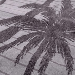 Πετσέτα Θαλάσσης - Παρεό (90x170) Anna Riska Miami Dark Grey
