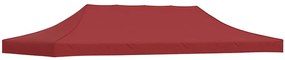 vidaXL Κάλυμμα Τέντας Εκδηλώσεων Μπορντό 6 x 3 μ. 270 γρ/μ²