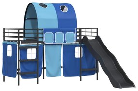 vidaXL Μαύρο και μπλε 99,5 x 190 εκ.